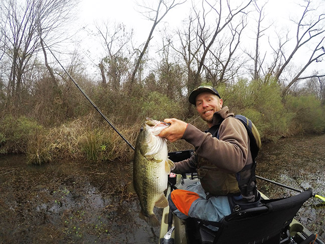 Your winner, Rus Snyders, with a Lake Fork lunker.