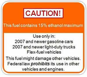 This little label on a gas pump could be all that separates boaters from dangerously misfueling their boat.