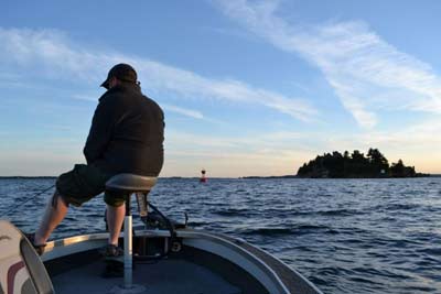 Light is one environmental condition that affects bass behavior. Knowing how it affects bass makes it easier to find the ones that you’re chasing. Photo by Pete M. Anderson