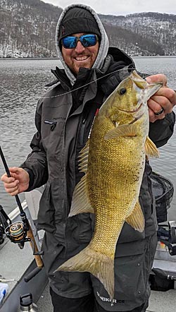 Bassmaster Elite Series angler Paul Mueller developed the Freestyling technique to catch the most finicky bass, including those slowed by cold water. Photo courtesy of Paul Mueller