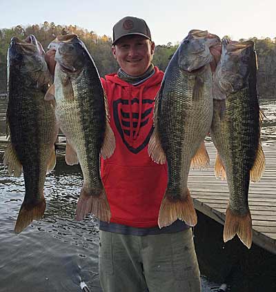 Coosa River spotted bass are world-famous among bass anglers for their size and fighting abilities.