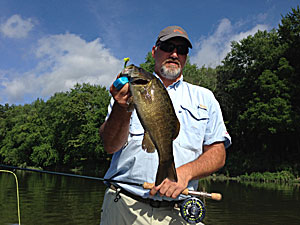 Beginning fly anglers should buy two different spools of line for their first two reels. Load one reel with floating line and the other with an intermediate sinking line. Doing so allows you to fish different depths by simply swapping spools. Photo courtesy of Brian Shumaker.