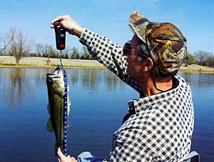 Weigh and measure your fish and keep good records.