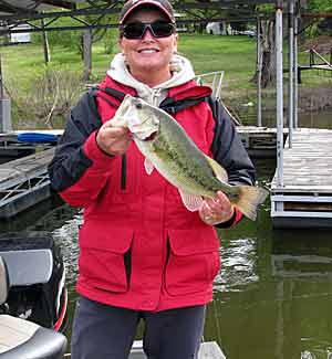 Women fishing