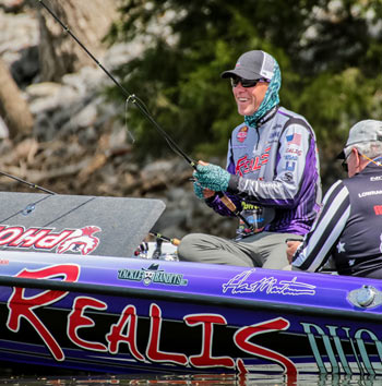 MLF pro Aaron Martens has plenty to smile about as he advances to Knockout Round.