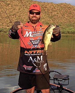 Matt Shura is a licensed guide as well as a tournament fisherman.