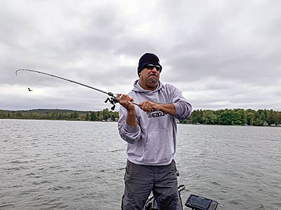 Big line and big rods can lead to some big smallmouth bass.