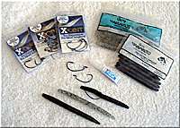 Senko lures and hooks