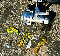 Spinning gear is perfectly suited for fishing light line with finesse baits.