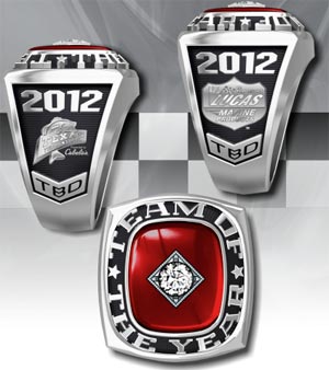 Texas Team Trail Angler Of The Year Rings