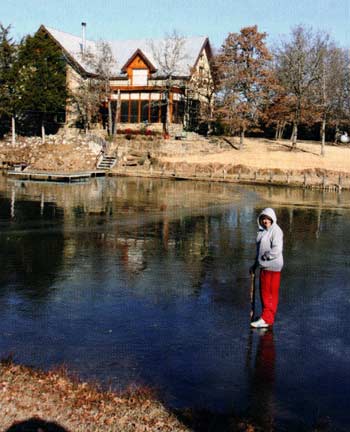 Clear ice isn't normal, but it is healthy