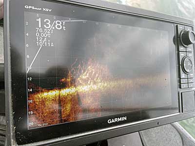 Forward-facing sonar is also very helpful for locating baitfish.