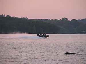 Lost on a lake