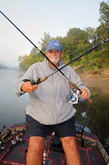 Guide Ed Franko suggests novices can become better anglers by learning to use both spinning and baitcasting gear. 