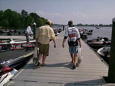 Every tournament angler, whether they fish from the front or back of the boat, wants to end the day with a big bag of bass. Accomplishing that is easier, and a lot more fun, when boaters include their co-angler in the day’s plan, at least as much as the rules permit. Photo by Pete M. Anderson