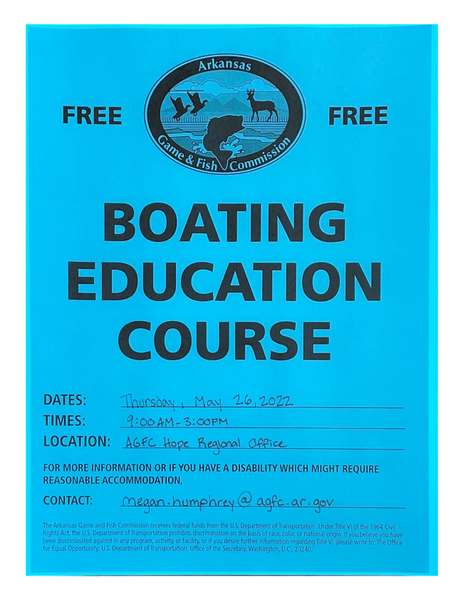 boating class