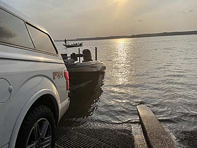 Launching and loading the boat will generally take longer during the summer, with more boaters using the water.