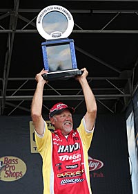 Boyd Duckett earned his ticket to the 2013 Bassmaster Classic, as well as the bass fishing Championship, with his victory on Oneida Lake.