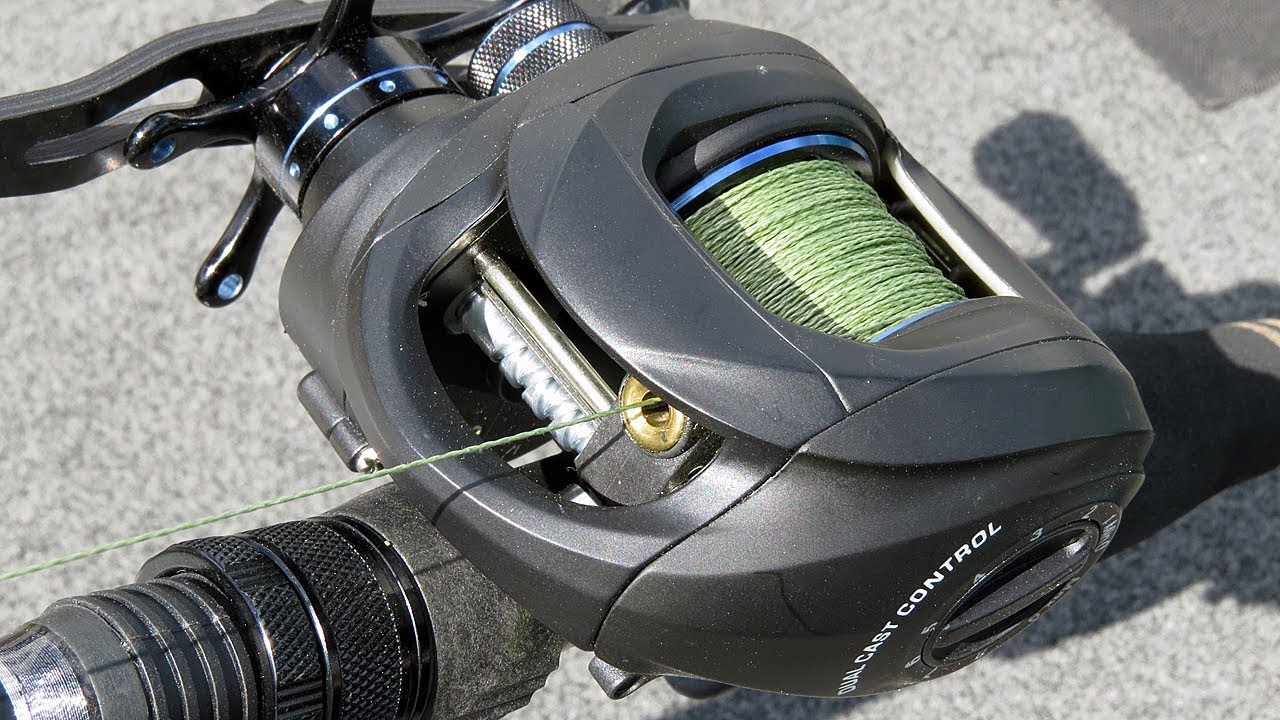 Spooling Braided Line on Baitcast Reels Video The Ultimate Bass