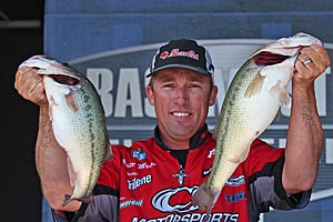 Britt Myers leads the Douglas Lake Challenge on Day 2 with 45 pounds, 2 ounces.