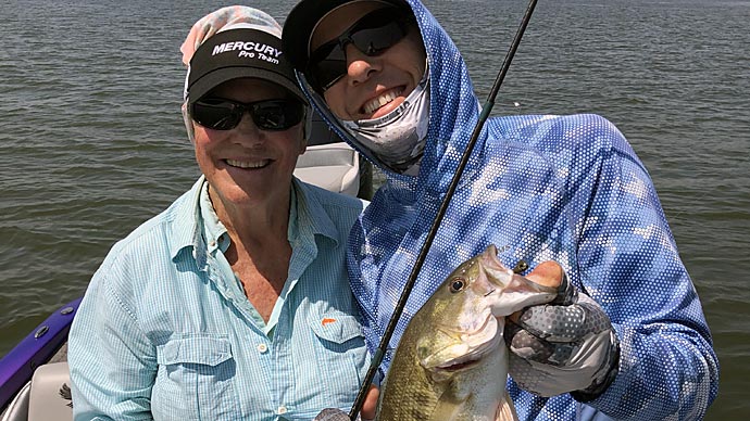 Aaron Martens and his mother Carol.