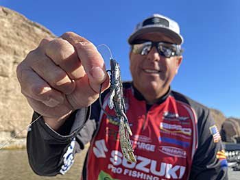 On Rojas’s signature bait, an Extra Wide Gap hook is his go-to.