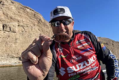 Rojas keeps it simple with reaction baits and equips them with a round bend style treble hook.