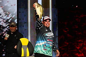 Chris Lane takes the the crown at the 42nd Bassmaster Classic.