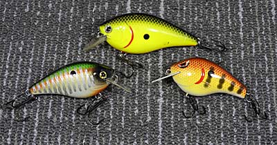 Square bill crankbaits