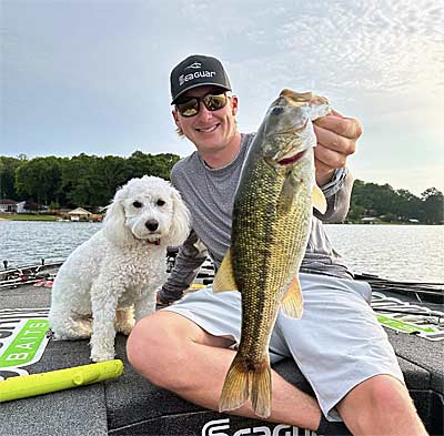 Whether fishing for fun or hundreds of thousands of dollars, Connell takes his fishing line seriously.