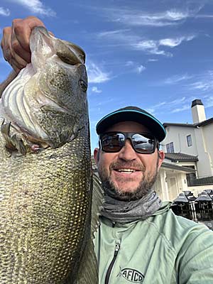 The bite around docks can be excellent in June.