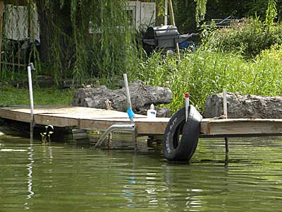 Dock fishing