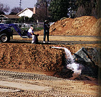 Building a pond