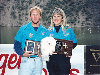 Carol and Aaron Martens with Eddie