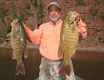 Fall is a prime time to catch quality smallmouth on Northern lakes and rivers.