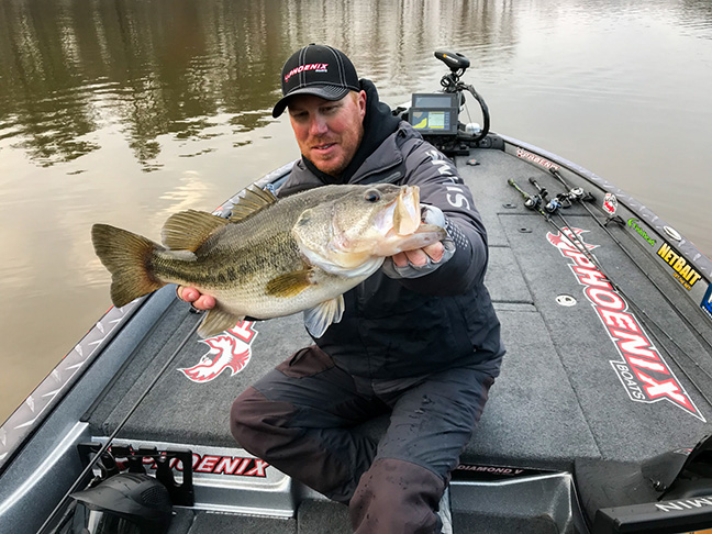 Seaguar pro Greg Vinson (Photo courtesy of Major League Fishing)