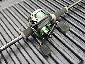 The Okuma TCS “Mat Daddy” and Helios reel make a great pairing.