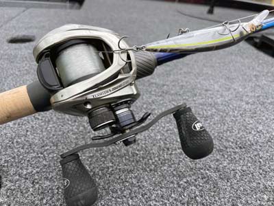 One of Lew's lightest and best reels, the HyperMag casts exceptionally well.