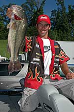 Michael Iaconelli's 7-pound, 4-ounce largemouth.