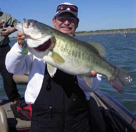 O.H. Ivie lake lunker caught by forum member Wendell