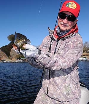 Stacey King has used the Jika rig for more than 10 years to catch largemouth, spotted and smallmouth bass. 