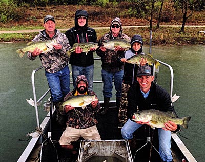 This landowners main goal is huge fish. He's judged and harvestedfish toward that goal.