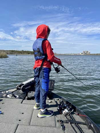 Taking a kid fishing is a great way to reset, take things less seriously, and get out of your bass fishing slump.