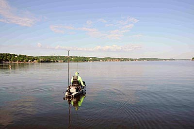 Manufacturers are making bigger kayaks with better stability and longer range so kayak anglers can fish for bass on the big lakes and reservoirs.