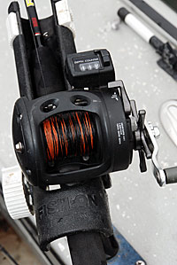 Line-counter reels can aid in running multiple lead-core lines.