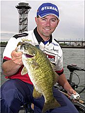 Dave Lefebre with a nice smallmouth