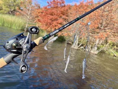 As the rig evolved, companies developed specific rods built for fishing them effectively.