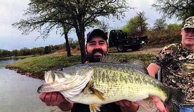 This beast of a bass didn't grow so large eating oatmeal