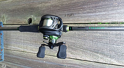 Okuma Helios rod and reel