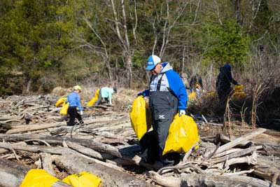 Trash cleanup